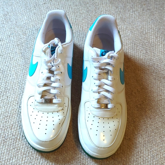 2010 Nike Air Force 1 Low Marina Blue - Size 13 ( 315122-110 ) - Picture 6 of 10